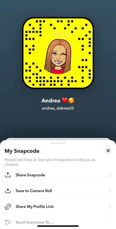 Add up my snap for hookup (andrea_dakota20